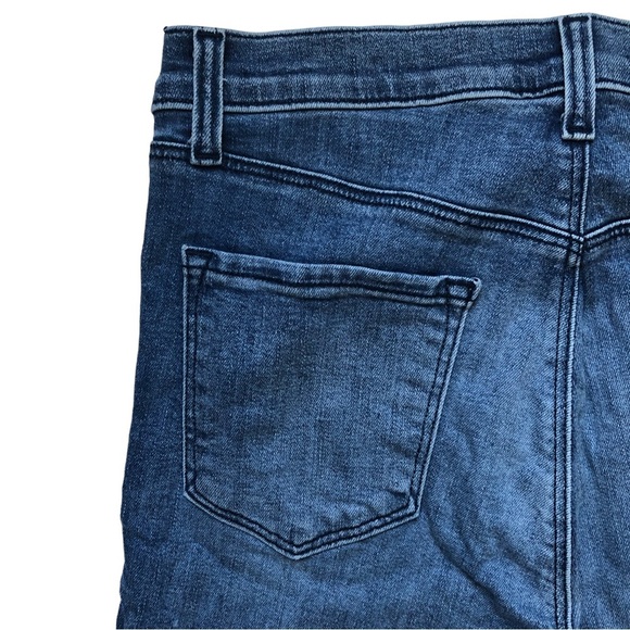 J Brand Alana Fix Up Destruct Size 27 Ankle Medium Blue - Picture 11 of 15